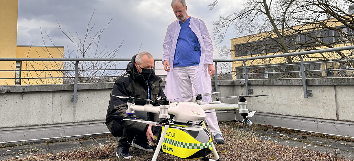 Drohneneinsatz für Medizin der Zukunft? 