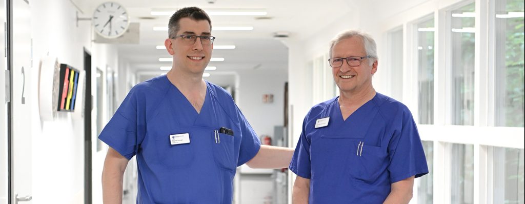 Dr. med. E. Lauinger und PD Dr. med. Johannes Heimbucher