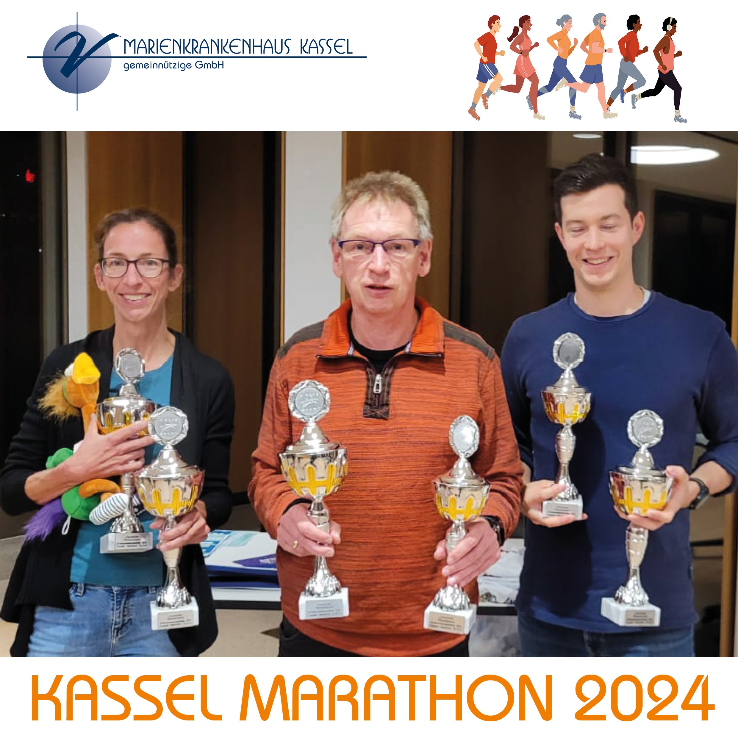 Ehrung Kirchenmeisterschaft im Halbmarathon