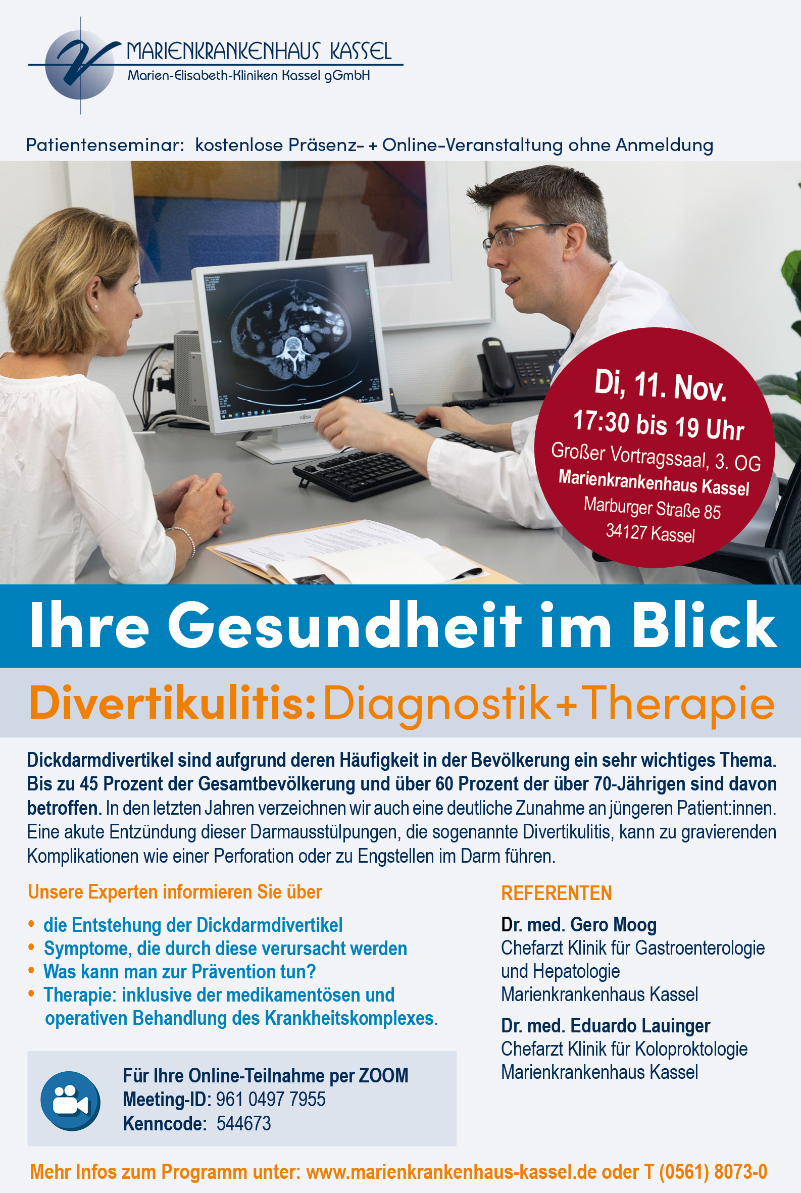 Anzeige Divertikel 