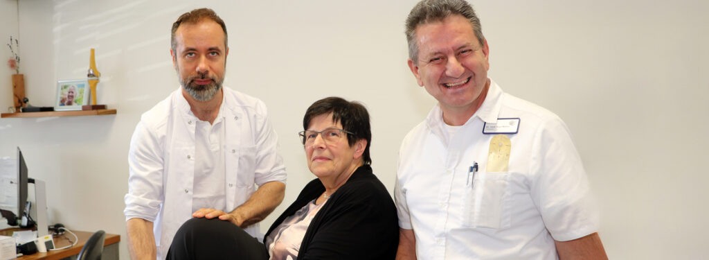 gleichzeitige beidseitige Knie-OP