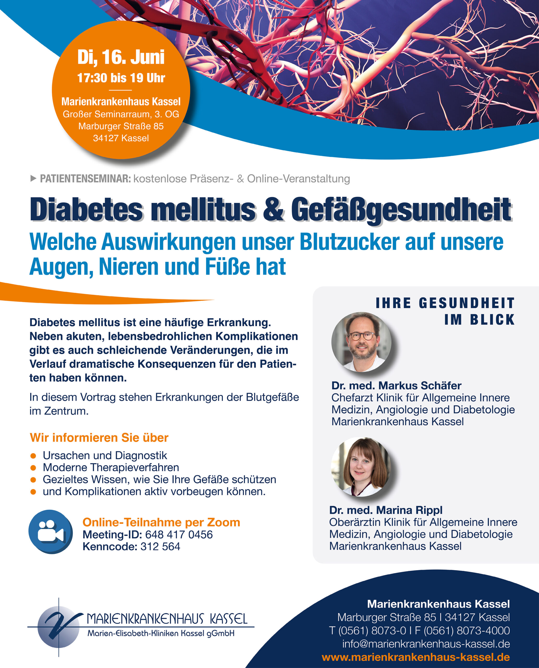 Diabetes mellitus und Gefäßgesundheit 